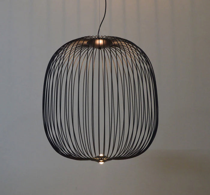 Decoramo Minis - Modern Cage Spokes Hanging Lamp