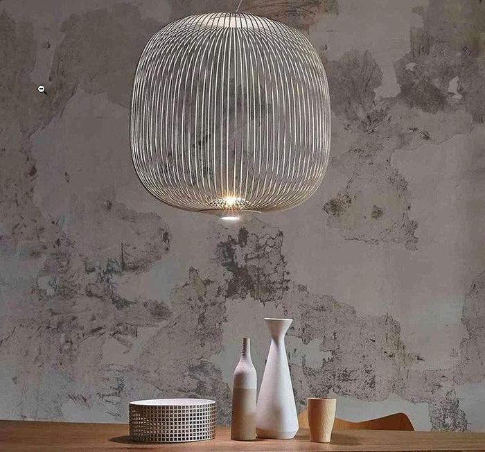 decoramo Minis - Modern Cage Spokes Hanging Lamp