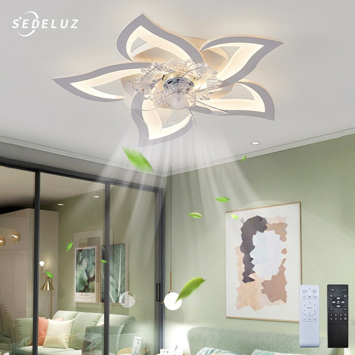 decoramo Modern Ceiling Fan with Led Light