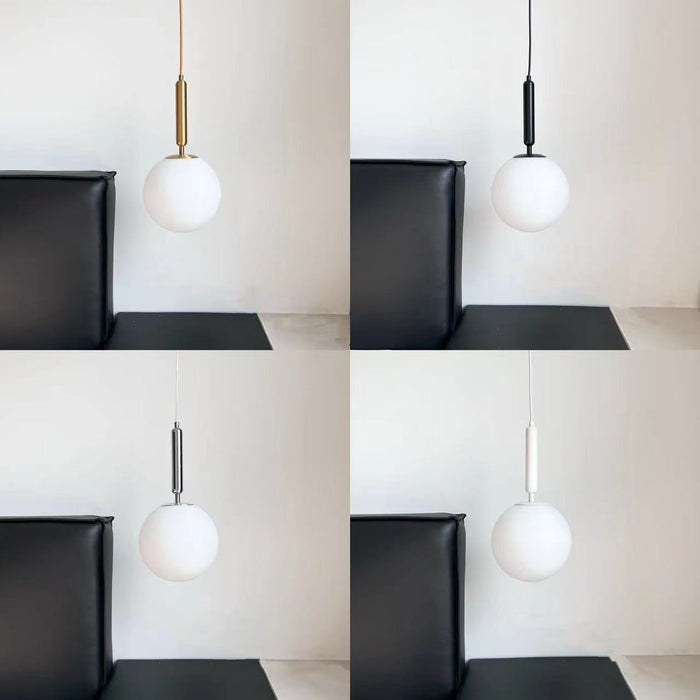 Decoramo Modern Glass Ball Led Pendant Light Lamp