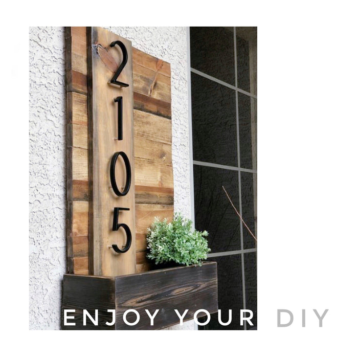 Decoramo Modern House Numbers