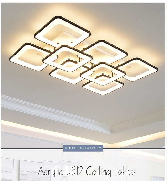 Decoramo Modern Led Ceiling Lights For Living Room
