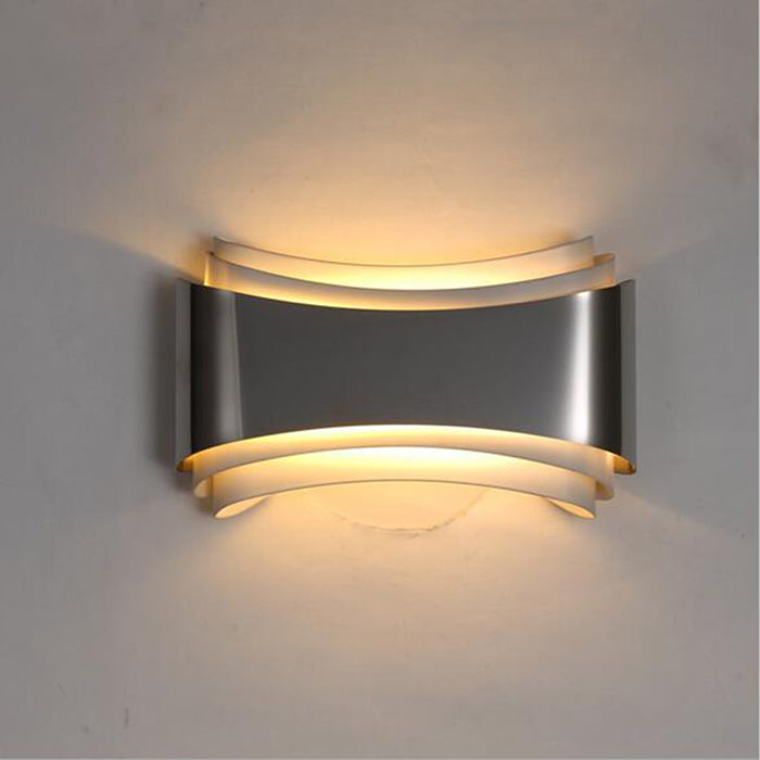 decoramo Modern LED Curved Wall Lamp