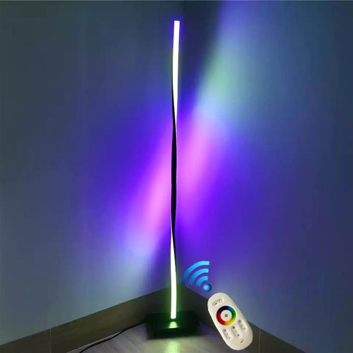 decoramo Modern LED RGB Heliciform Floor Lamp