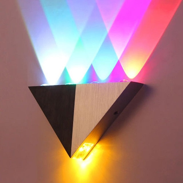 decoramo Modern LED Triangle Wall Lamp