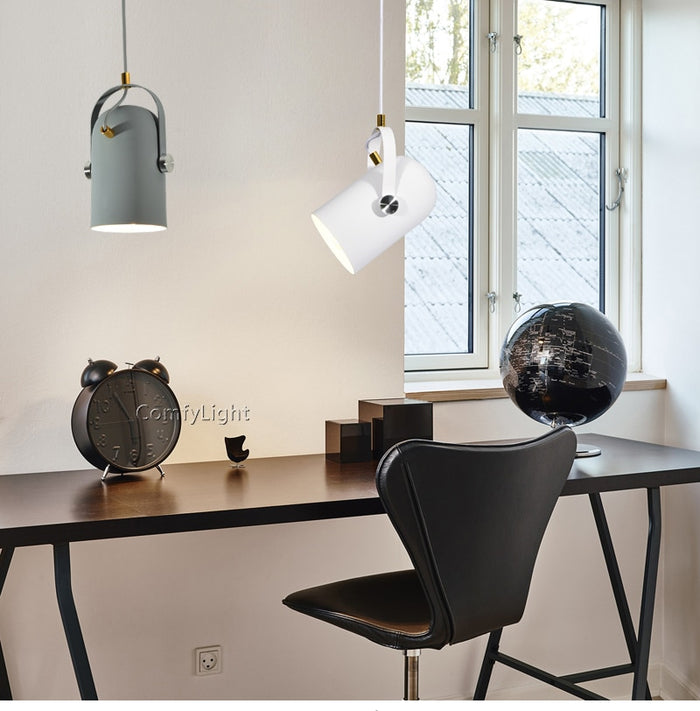 Decoramo Modern Nordic Angled Drop Light