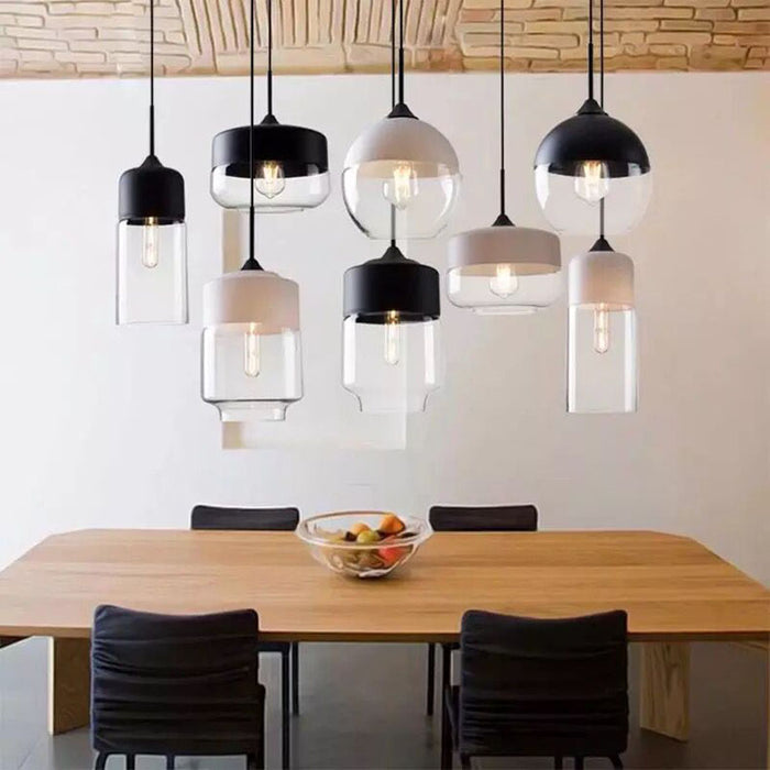 Decoramo Modern Nordic Glass Pendant Light