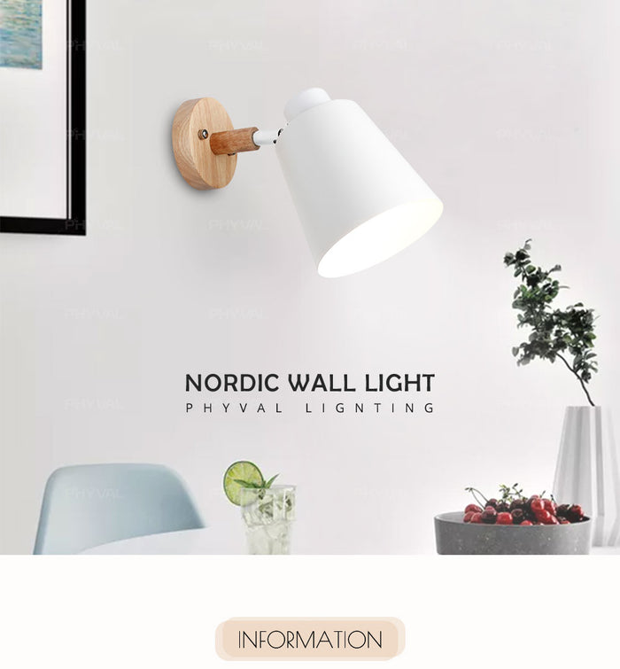 Decoramo Modern Nordic Lantern Wall Lamp