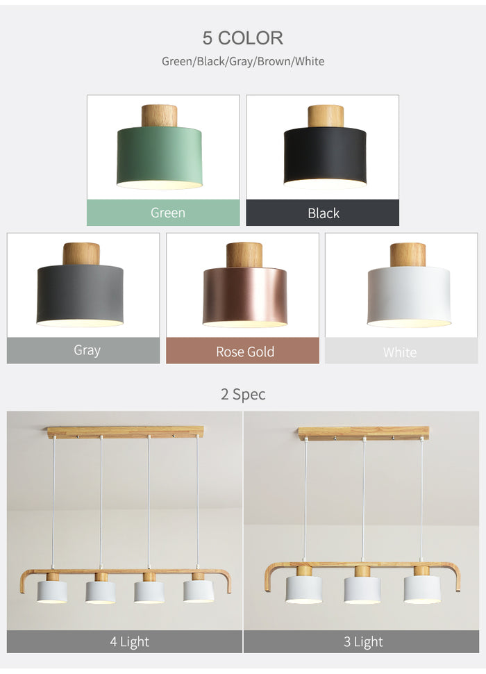 Decoramo Modern Nordic LED Pendant Lamp