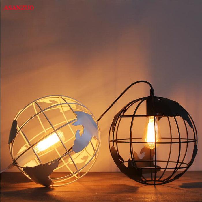 Decoramo Modern Nordic World Globe Hanging Light