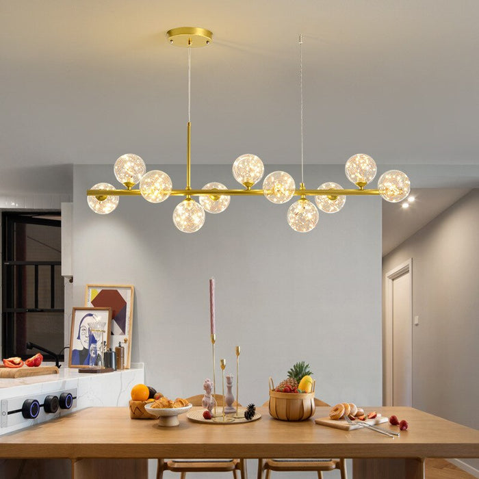 Decoramo Modern Pendant Glass Ball Chandeliers