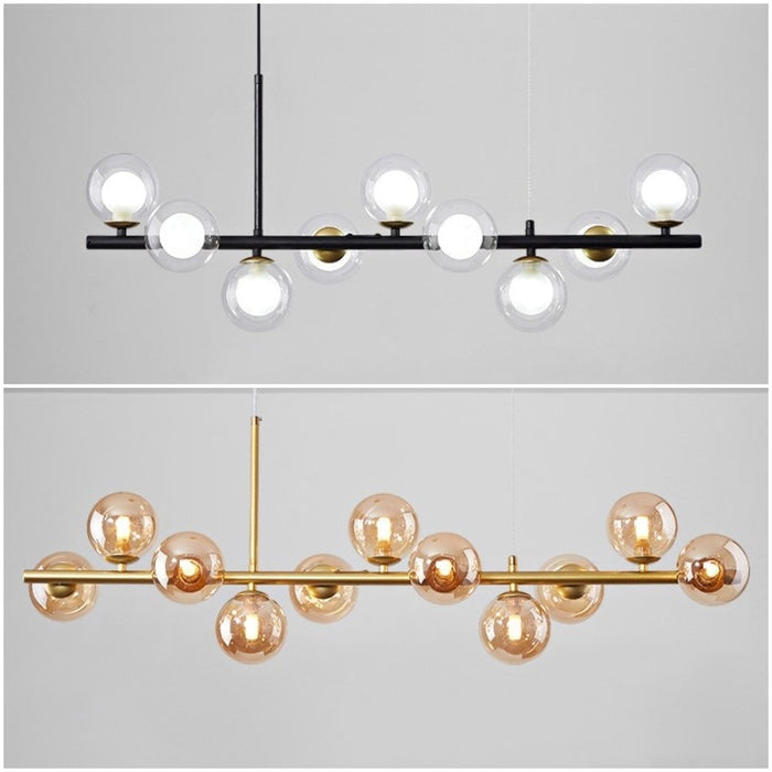 Decoramo Modern Pendant Glass Ball Chandeliers