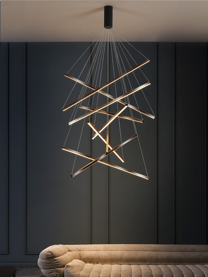 decoramo Modern Staircase Chandelier