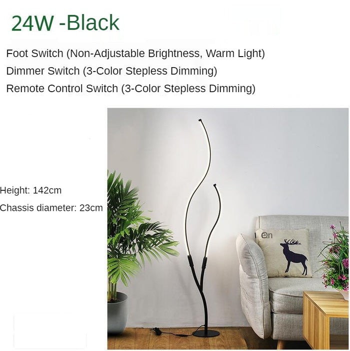 Decoramo Modern Tree Led Floor Lamp