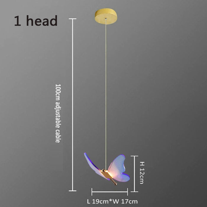 Decoramo New Butterfly Nordic Pendant Lights Lamp