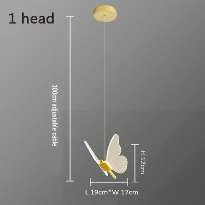 Decoramo New Butterfly Nordic Pendant Lights Lamp