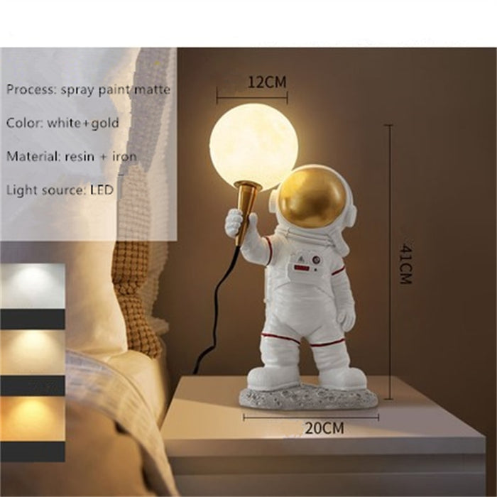 Decoramo Nordic LED Astronaut Moon Lamp