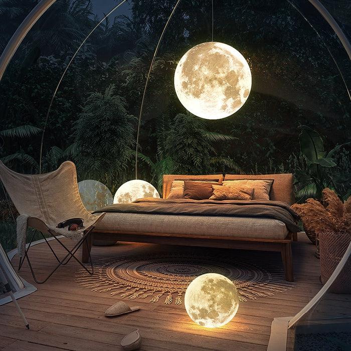 decoramo Nordic Modern Full Moon Chandelier
