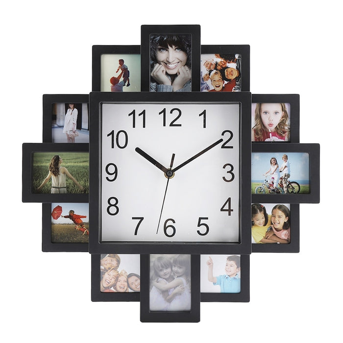 decoramo Photo Frame Wall Clock Picture Clock