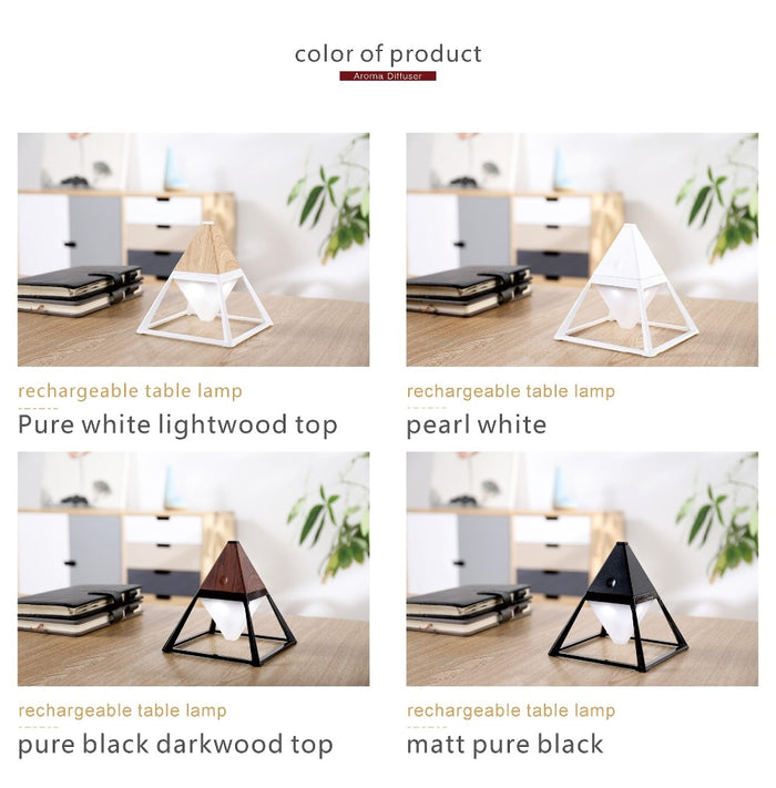 Decoramo Pyramid Touch Activated Diamond Lamp