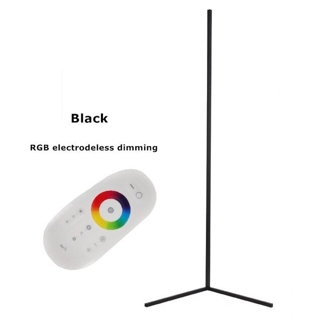 Decoramo Remote Control RGB Corner Floor Lamp