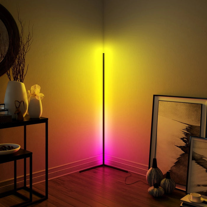 decoramo Remote Control RGB Corner Floor Lamp