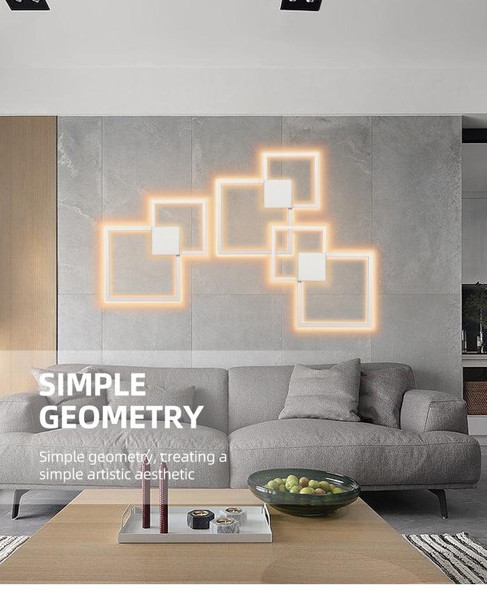 Decoramo Rowley - Square Modern Wall Lamp