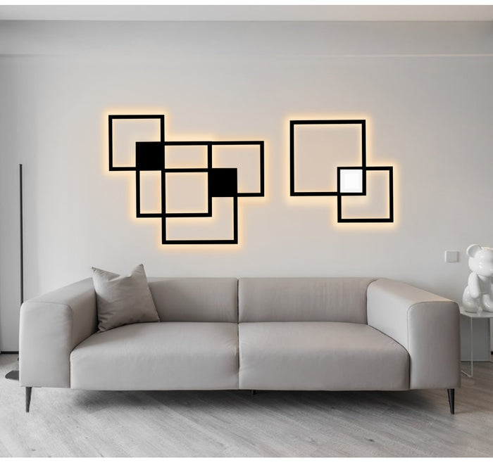 Decoramo Rowley - Square Modern Wall Lamp