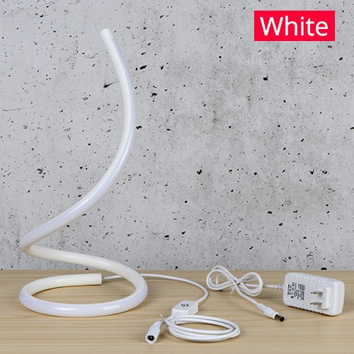Decoramo Sansa - Dimmable Spiral Desk Lamp