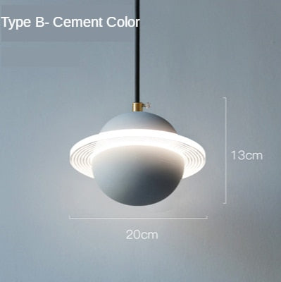 Decoramo Saturn Planet Chandelier