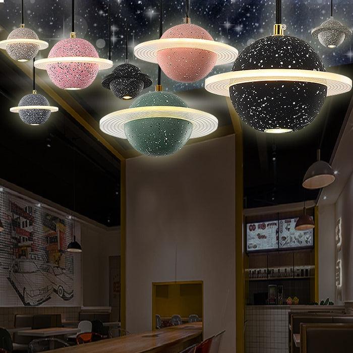 decoramo Saturn Planet Chandelier