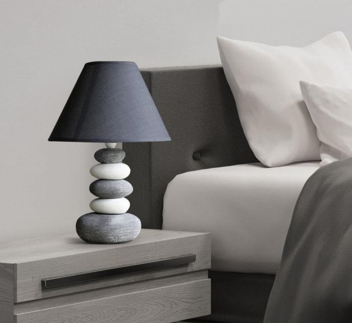 Decoramo Stonia - Modern Ceramic Stone Pile Lamp