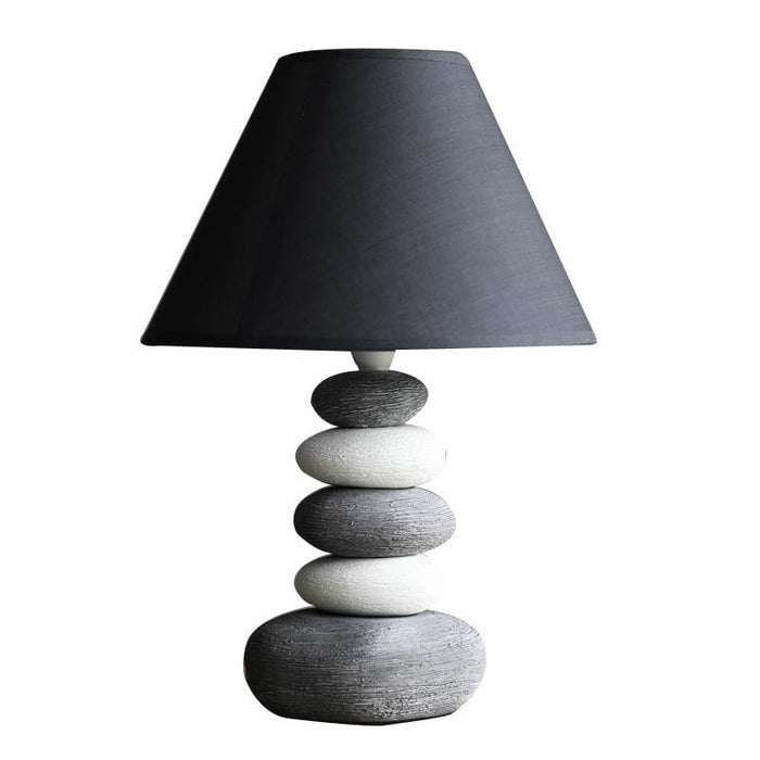 decoramo Stonia - Modern Ceramic Stone Pile Lamp