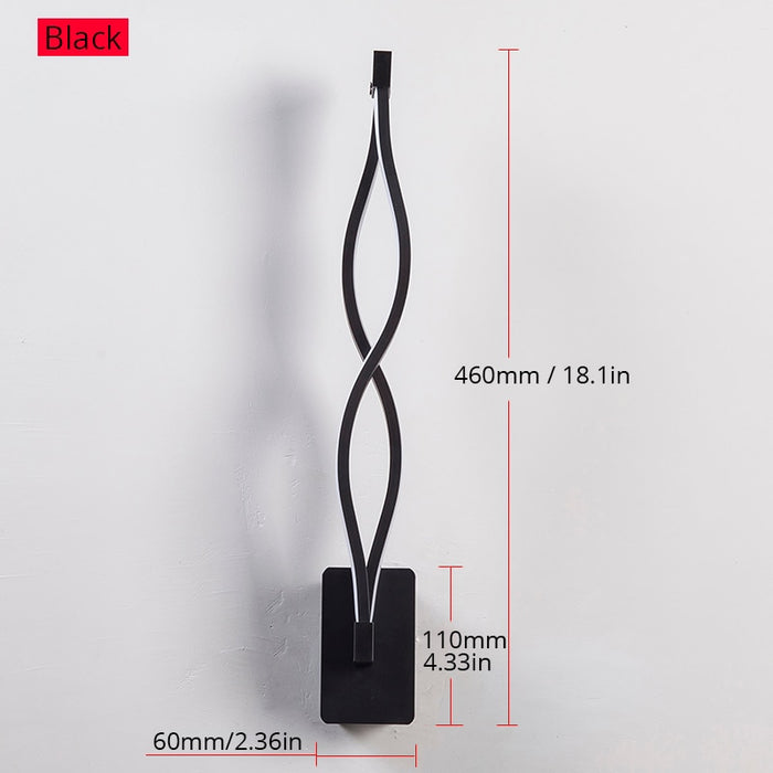 Decoramo Twisted LED Wall Lamp