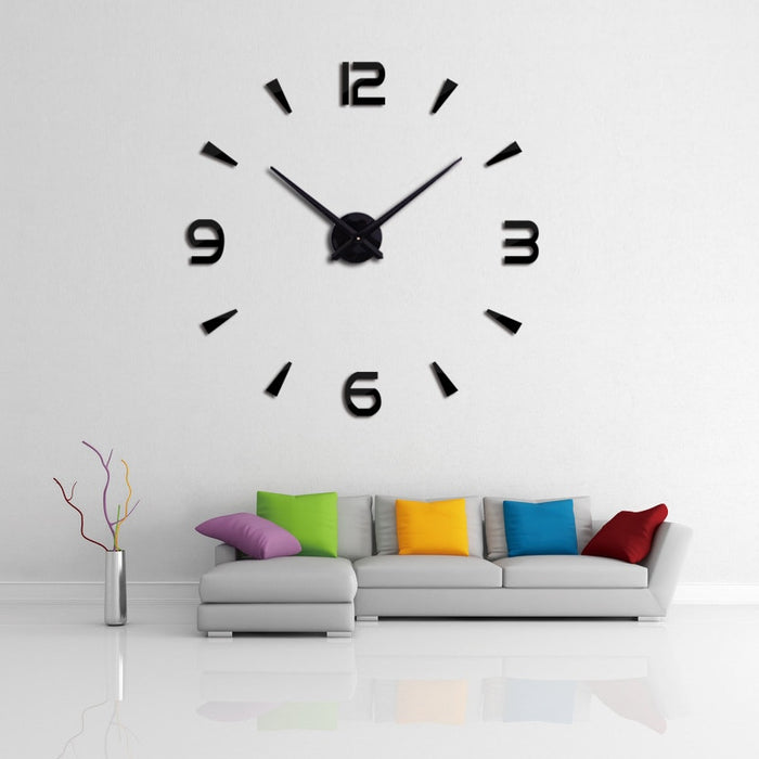 Decoramo Wall Clock Quartz Watch Modern Design