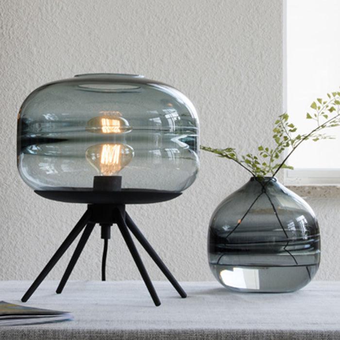 Decoramo Wavelet Blown Glass Table Lamp