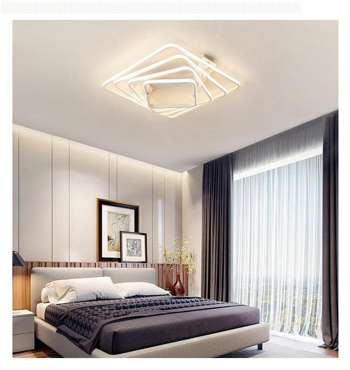 Decoramo Dilan - Modern LED Twist Layer Ceiling Light
