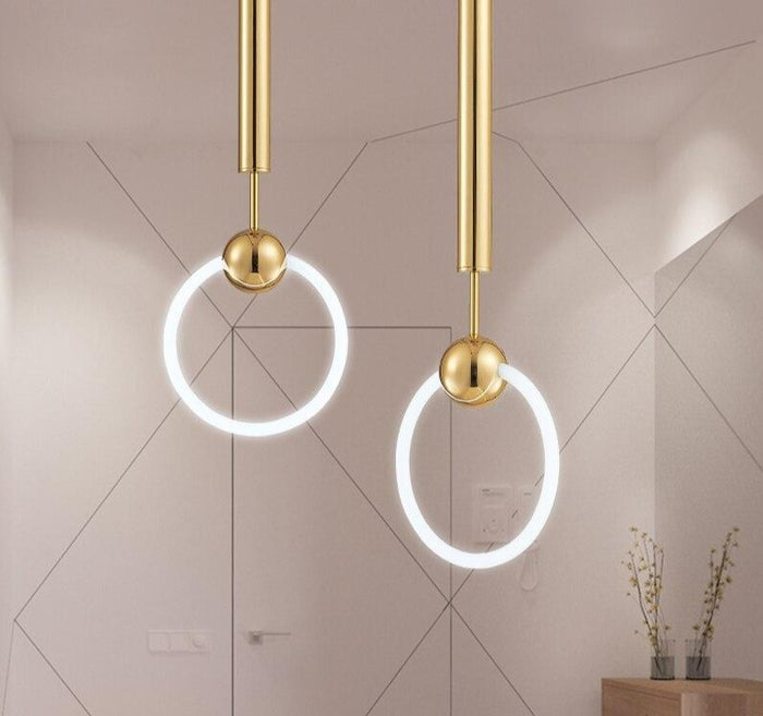 Decoramo Floating LED Ring - Modern Chandelier - Suspension Lighting