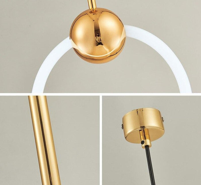 Decoramo Floating LED Ring - Modern Chandelier - Suspension Lighting