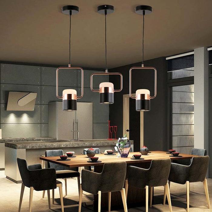 Decoramo Galla - Modern Minimalist Framed Pendant Light