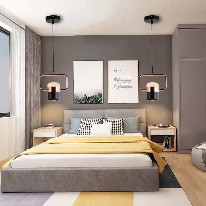 Decoramo Galla - Modern Minimalist Framed Pendant Light