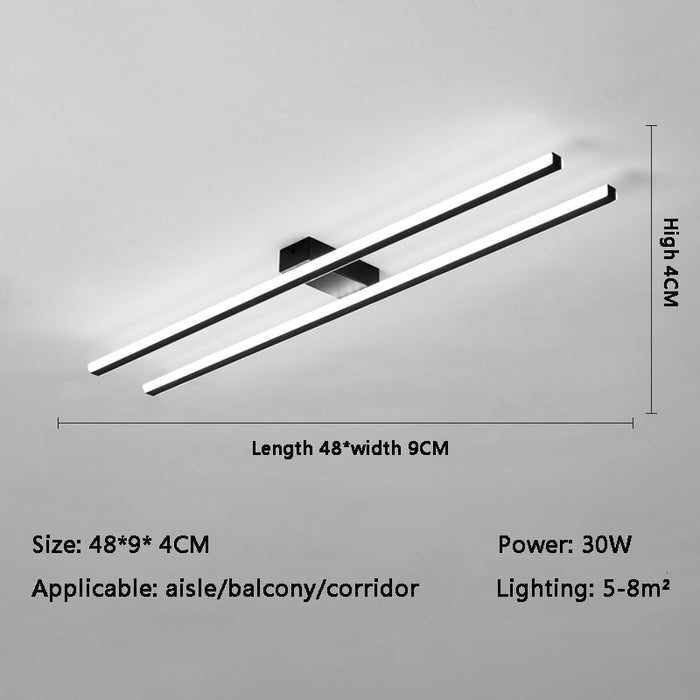 Decoramo Hallway Corridor Staircase Nordic Lamp Long LED Ceiling Lights
