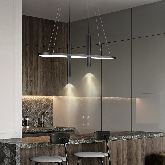 Decoramo LED Chandelier Modern Art Island Table Hanging Lamp Chandelier Fixture