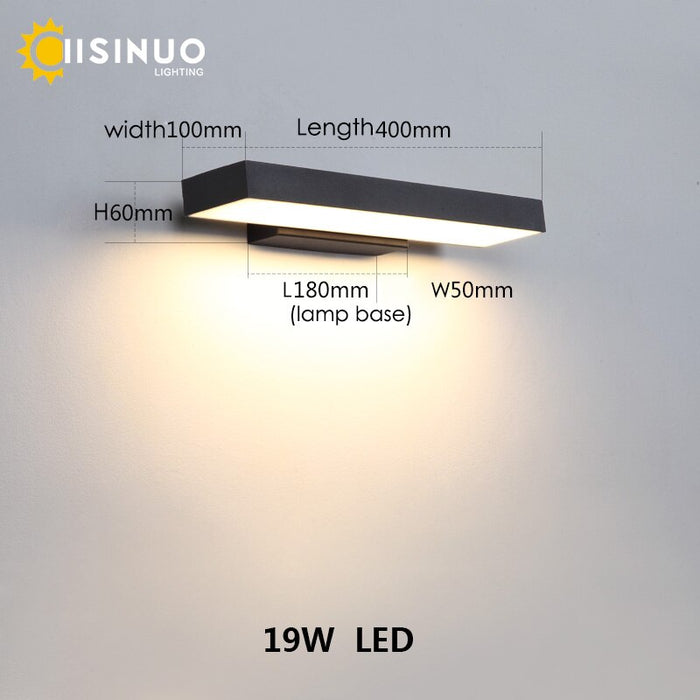 Decoramo LED Dusk To Dawn Motion Sensor Outdoor Modern Lights IP54