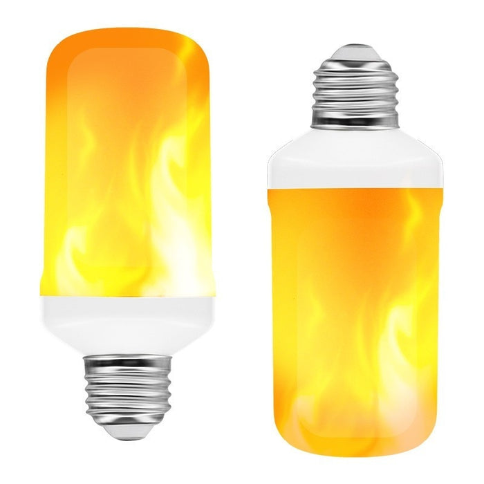 Decoramo LED Flame Effect Flickering Fire Light Bulb With Gravity Sensor