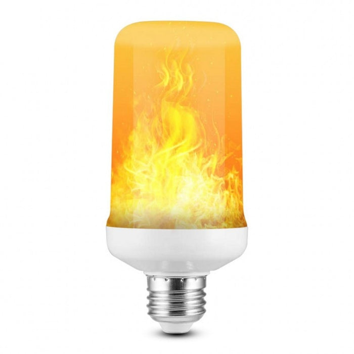 decoramo LED Flame Effect Flickering Fire Light Bulb with Gravity Sensor