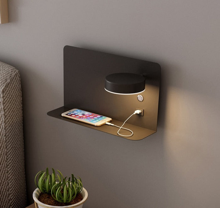 decoramo LED Wall Lights With Switch And USB Interface