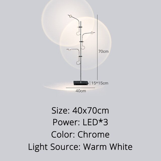 Decoramo Luxury Nordic LED Floor Lamp - Sunset Floor Lamp