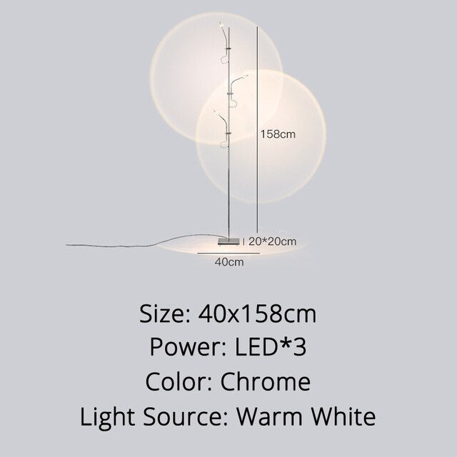 Decoramo Luxury Nordic LED Floor Lamp - Sunset Floor Lamp