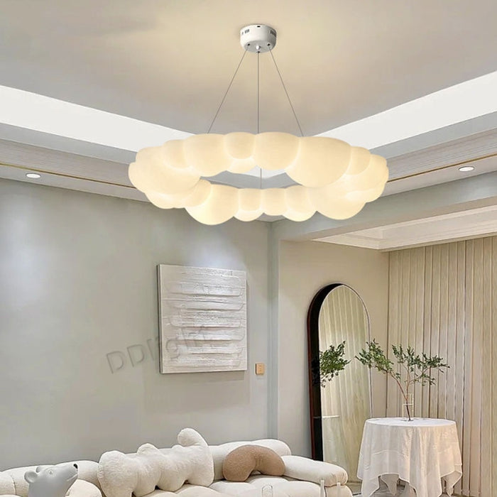 Decoramo Modern Cloud LED Ceiling Pendant Chandelier